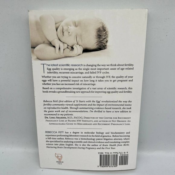 It Starts with the Egg: How the Science of Egg Quality Can Help You Paperback - Picture 2 of 8